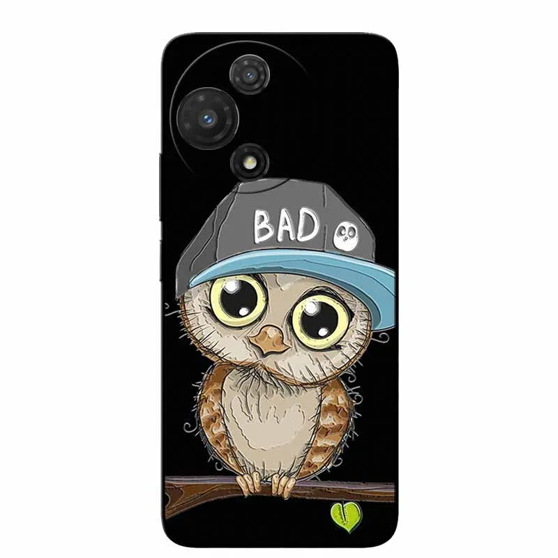 3D Cartoon Embossed Retro Silicone Case with Anime Bumper