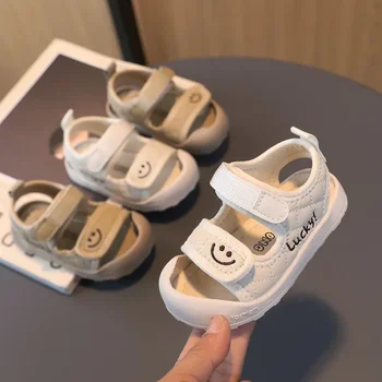 0-3 anni sandali per neonato 2023 scarpe da bambino estive sandali flessibili morbidi per bambina neonato all'aperto primi camminatori 1