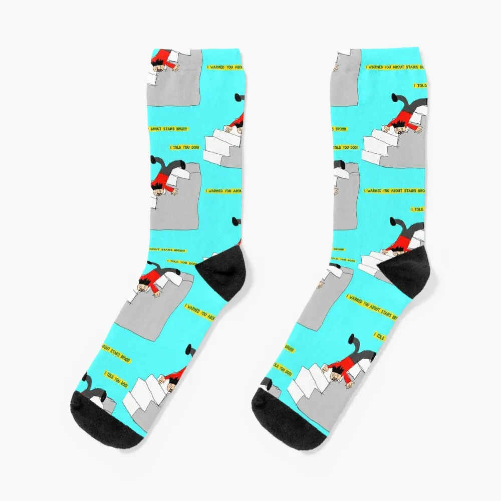 oh no I am falling down all these stairs- Sweet Bro and Hella Jeff Socks moving stockings hip hop short socks Woman Socks Men's periodic table of the elements socks moving stockings sport wholesale woman socks men s