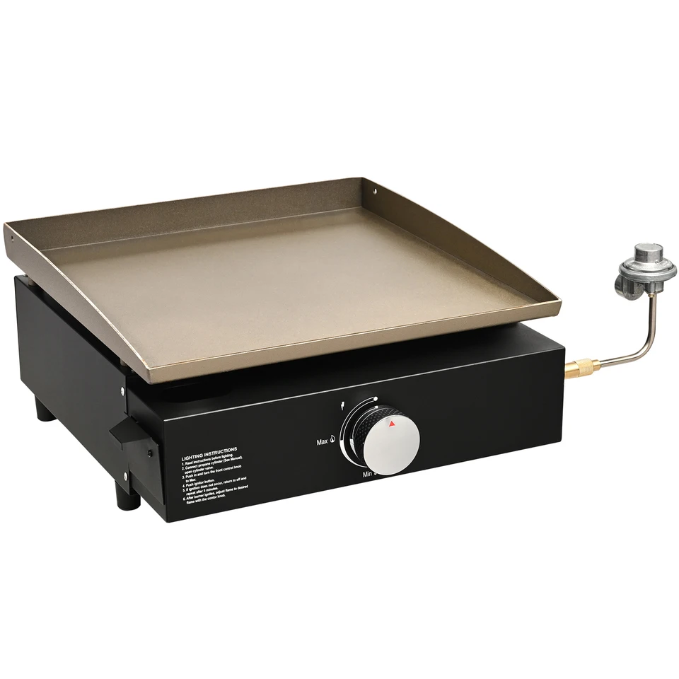 Portable Propane Gas Tabletop Griddle Grill