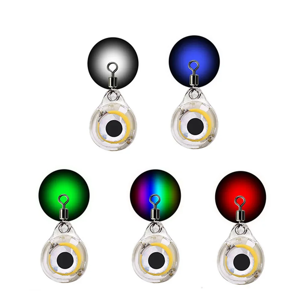 

Mini Vissen Lokken Licht Led Deep Drop Onderwater Oogvorm Vissen Licht attractor Aas Lichtgevende Lokken Vis Lamp