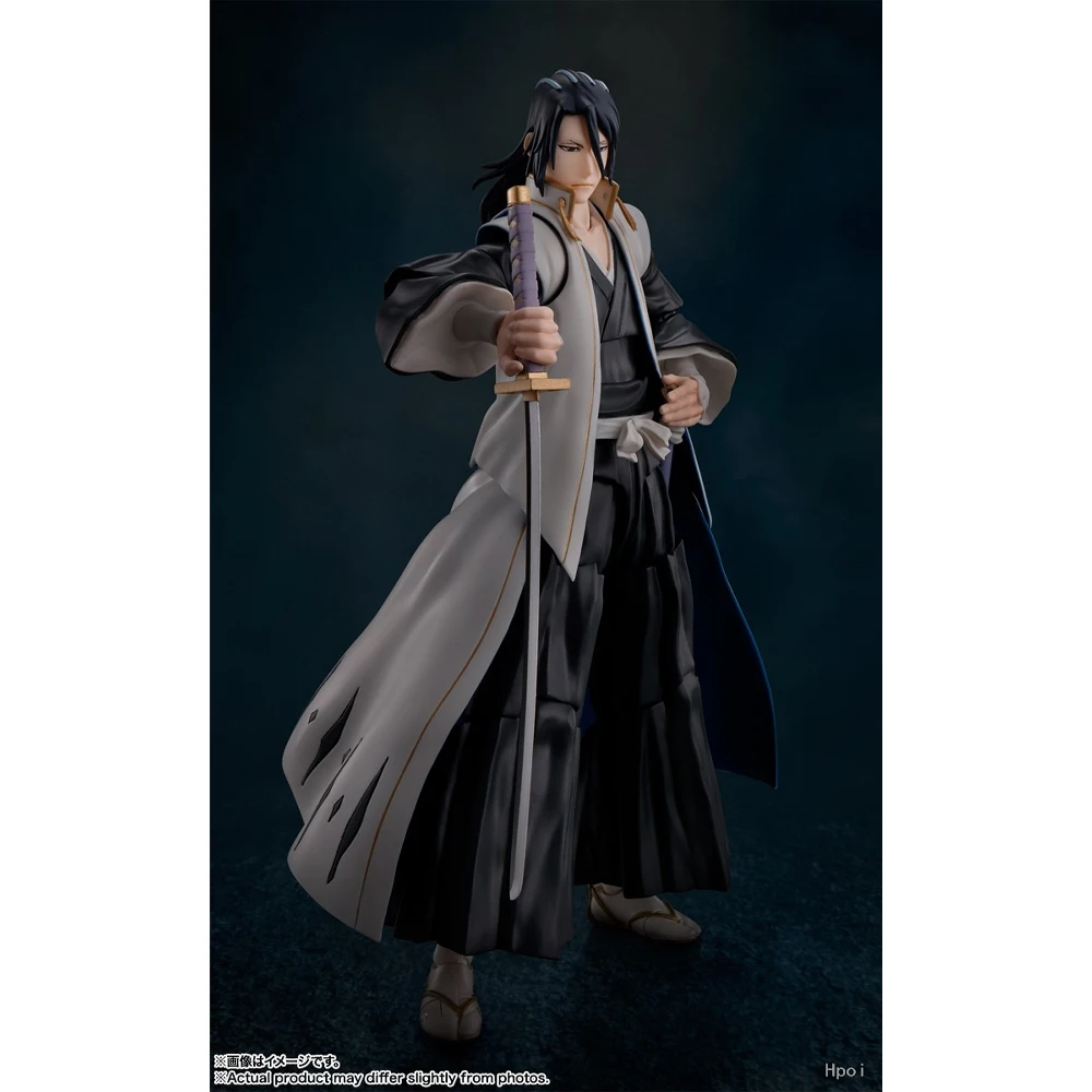 100%  재고 있음 반다이 S.H.Figuarts 블리치: 천년혈전 쿠치키 백야쿠야 - 매우 정교한 수집용 모델