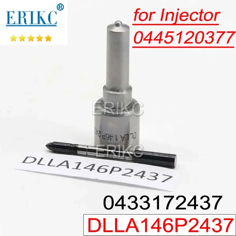 

DLLA146P2437 Diesel Injector Nozzle Tip 0433172437 Original Parts Fuel Atomizer DLLA 146 P 2437 For Bosch Injection 0445120377