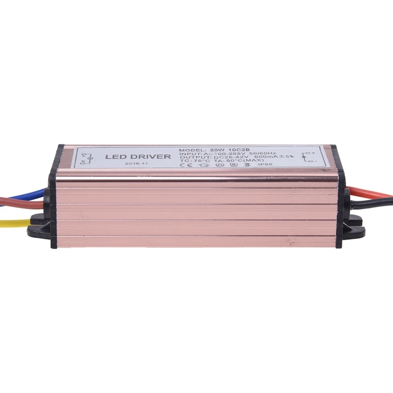 

5X 20W LED Driver Power Converter Constant Current Driver Waterproof Transformer