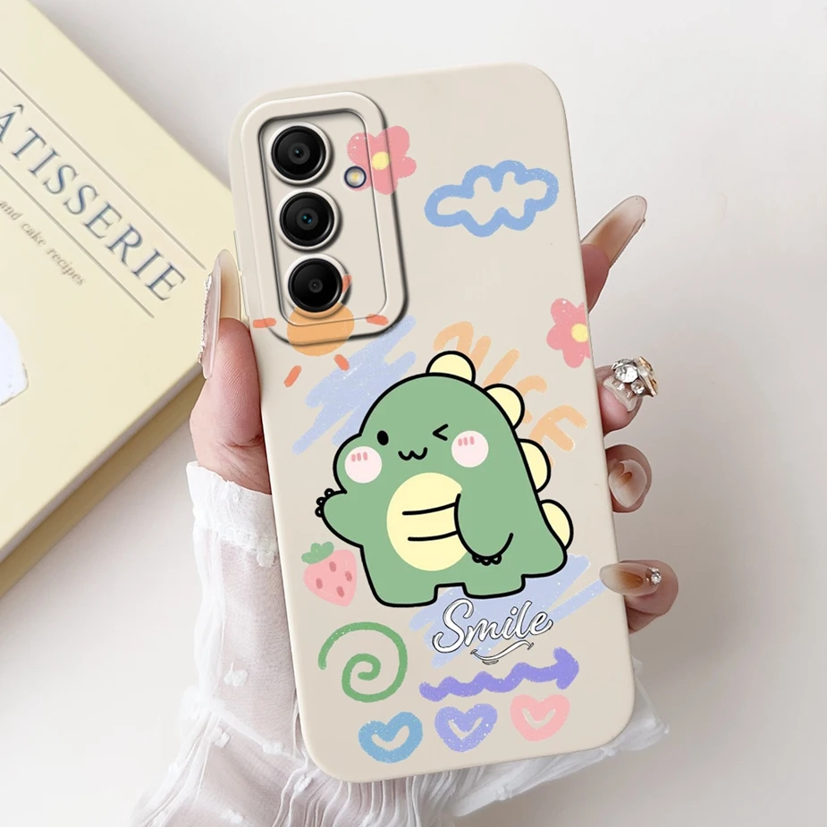 Cute Cat Dinosaur Cartoon Phone Case - Durable Soft Shell Cover