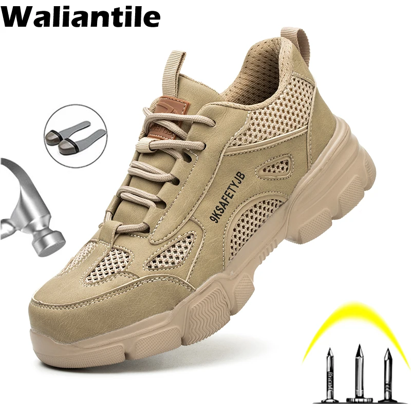 Waliantile-2023-Summer-Men-Women-Safety-Shoes-For-Industry-Work ...