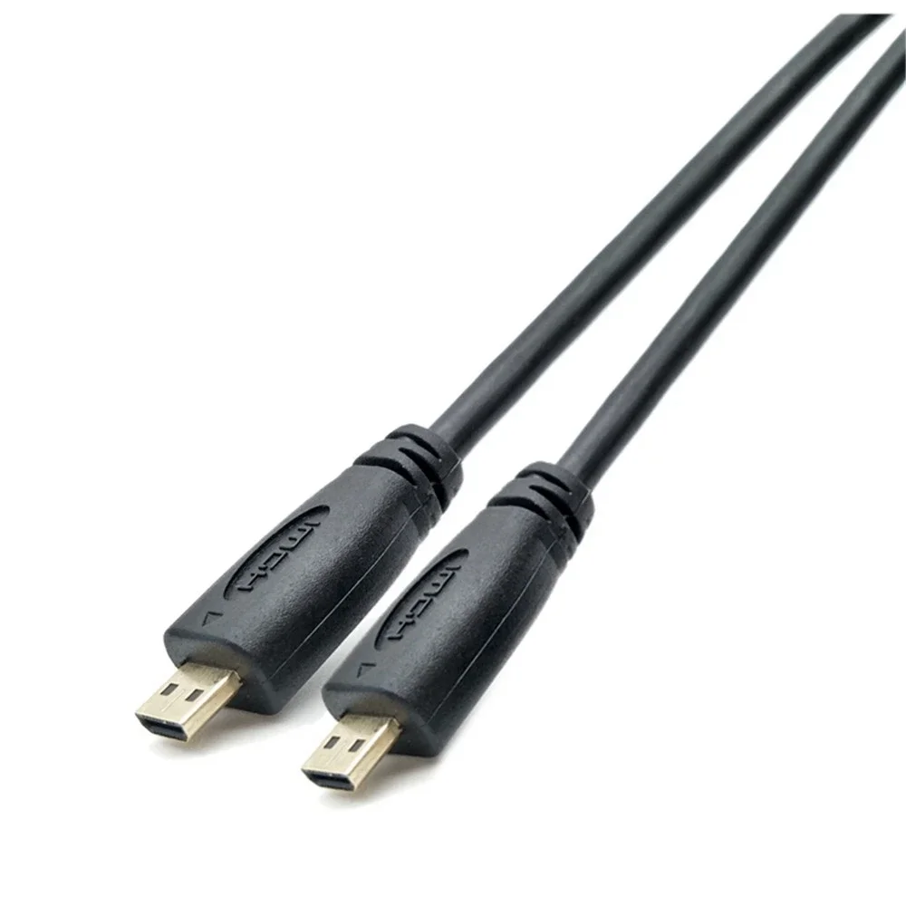 

0.3M 1 high-definition micro HDMI male to male video connection cable, dual head micro aerial camera holder, small HDMI cable