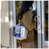 Girls' Ulzzang Backpack  New Niche Design TV Model Cute Ita Bag Japanese Girls' Crossbody Bag Fashionable Hand-held Shoulder Bag 3