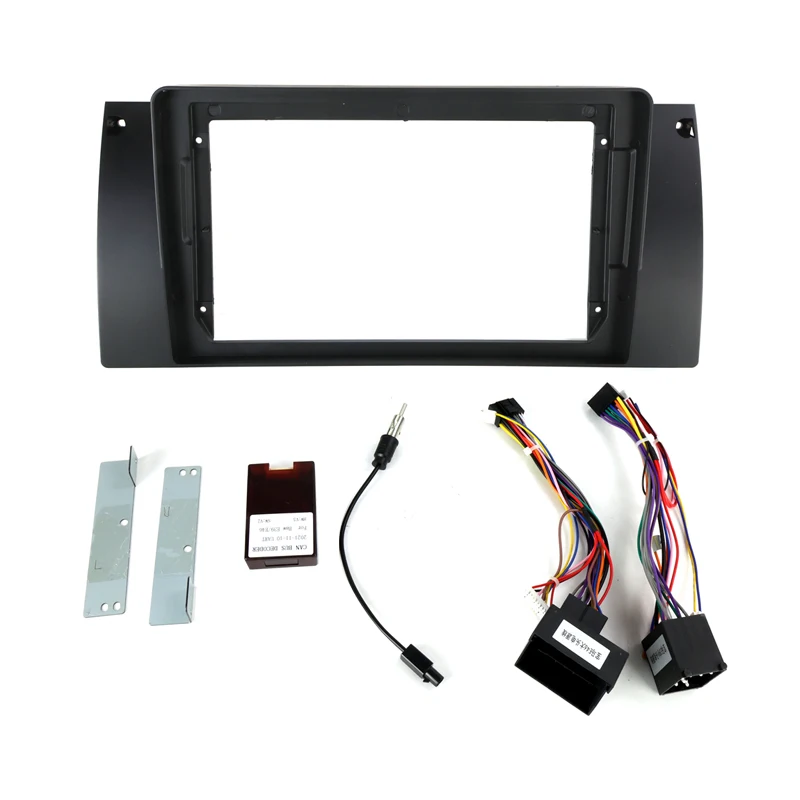 MEKEDE ڵ ÷̾ ÷Ʈ г Ʈ Ʈ ŰƮ, ú   Ʈ , BMW X5 1999-2006 E39 2 din ׷ , 9 ġ