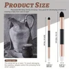 2Pcs Artist Blending Sponge Pen Double Headed Rubbing Brush Dual Tip Sketching Wipe Pen Drawing Art Blenders Tools 2