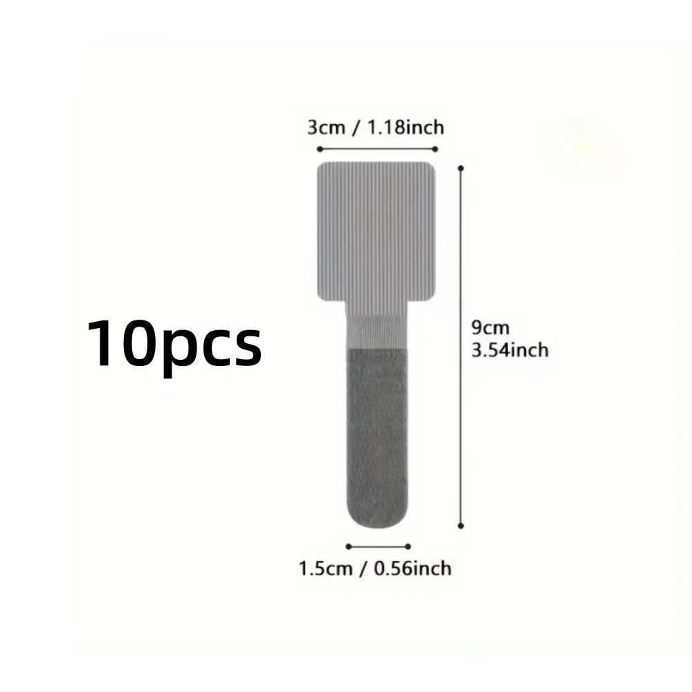 Cable Organizer 10pcs Self Adhesive Table/Wall Adhesive Cable Fixed Clip Power Tie Network Routing Holder