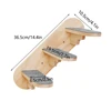Cat wall rack felt cat stairs cat wall steps ladder pedals solid wood cat furniture on the wall suitable for cats to climb 2
