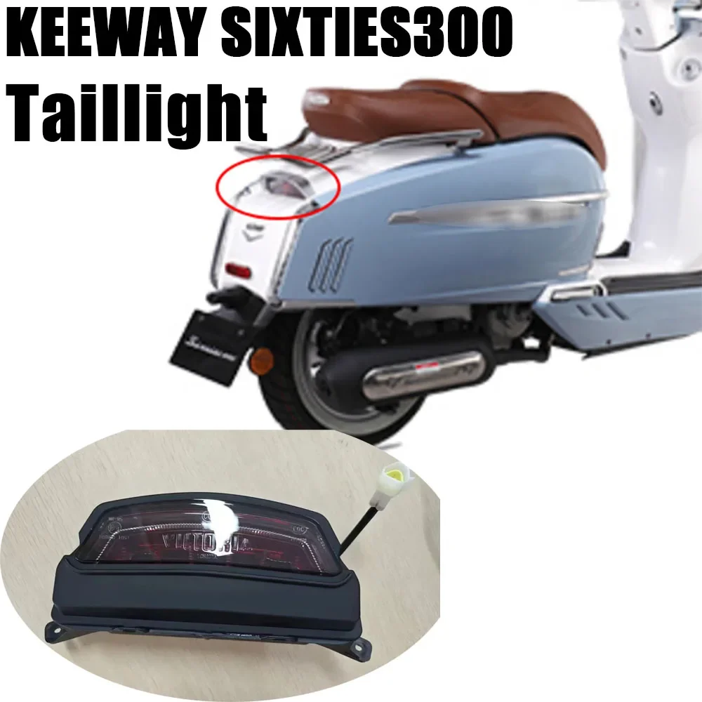Moto Originale Per Keeway Sixties300 300I Keeway Anni '60 300I Fanale Posteriore Freno Fanale Posteriore Fanale Posteriore Integrato