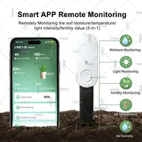 Zigbee Soil Tester 5 In 1 Moisture Fertility Temperature Humidity Luminance Detection Sensor For Z2MQTT Tuya Smart Life Optional - Image 4