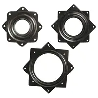 Metal Rotating Swivel Bearing Plate Parts Accessories Organization for Kitchen Cabinet Craft Project Sturdy Multipurpose 1