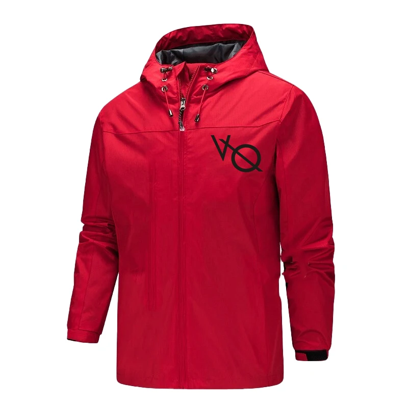 2023 Popular Sprint Coat Windproof and Waterproof Fashion Men's Printed Outdoor Mountaineering and Hiking Outdoor Jacket