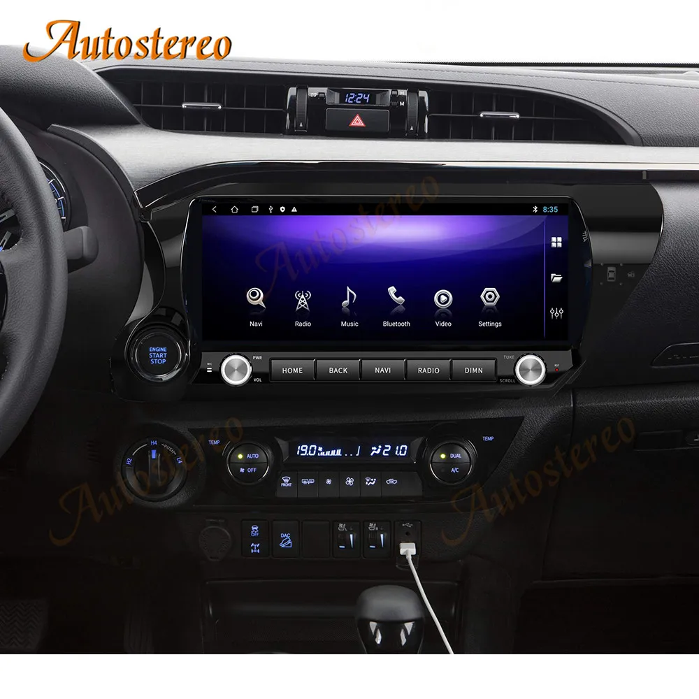 Android11-Screen-For-Toyota-Hilux-2015-2023-Upgrade-To-2024-RHD-Car ...