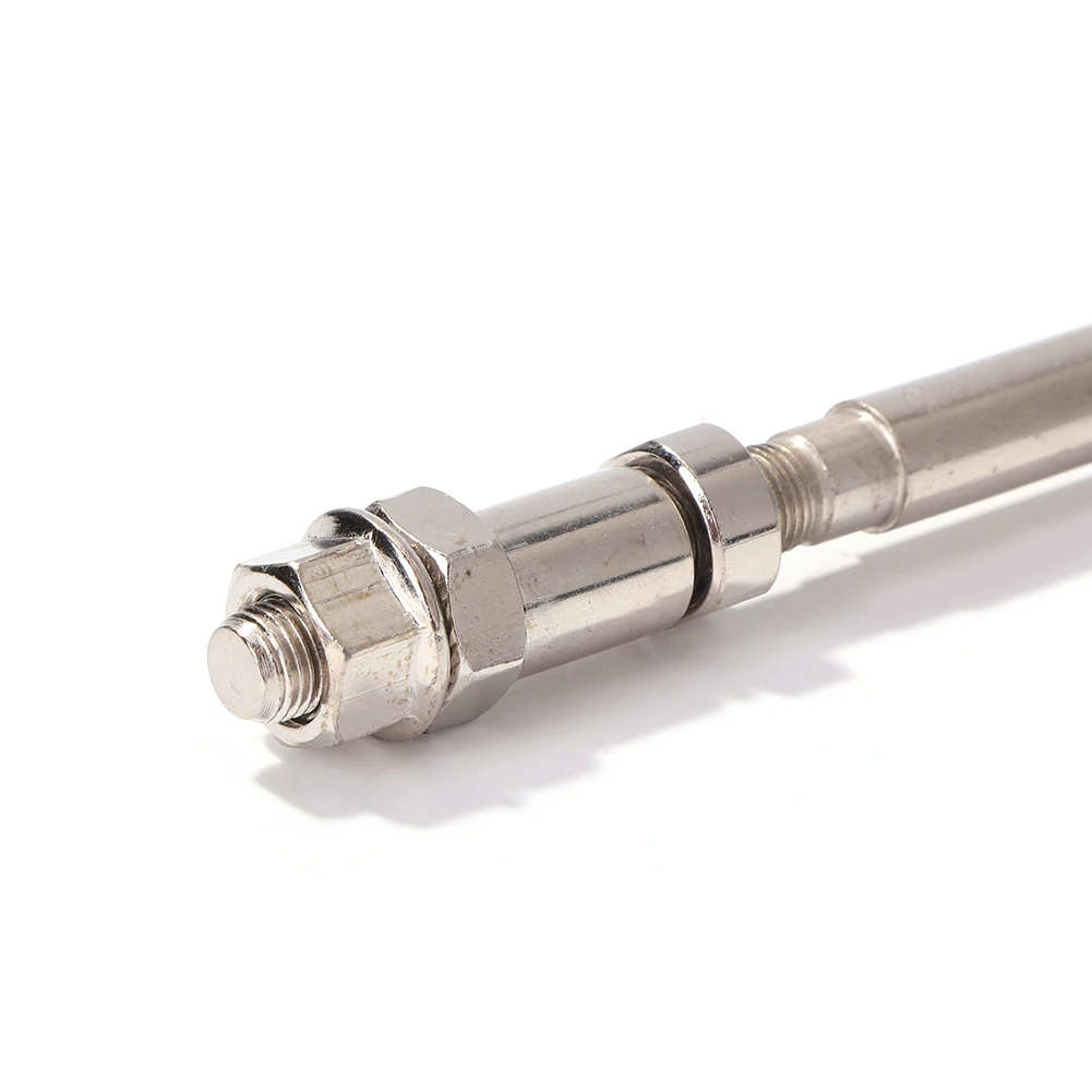 140mm/180mm Bicycle Front Rear Wheel Hub with 2 Bearings MTB Bicycle Spindle Shift Shaft Lever Cycling Replacement Parts 1/2set