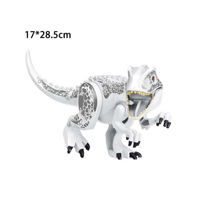 Jurassic World 2 Building Blocks Dinosaurs Figures Bricks Tyrannosaurus Indominus I-rex Assemble Kids Toys Christmas |
