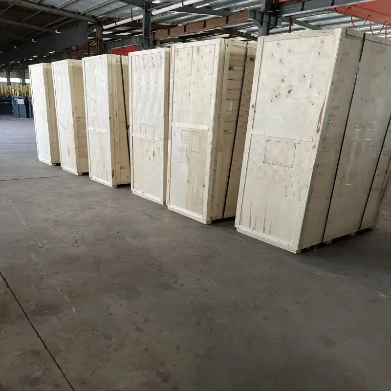 Waste Cloth Waste Compressor/Waste Paper Baler Of Garbage Station/Semi-automatic Vertical Hydraulic Baler 6
