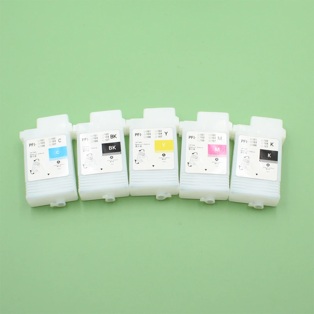 Per Canon Pfi 120 Pfi120 Cartuccia Di Inchiostro Ricaricabile Per Canon Tm200 Tm205 Tm300 Tm305 200 205 300 305 Stampante Con Chip