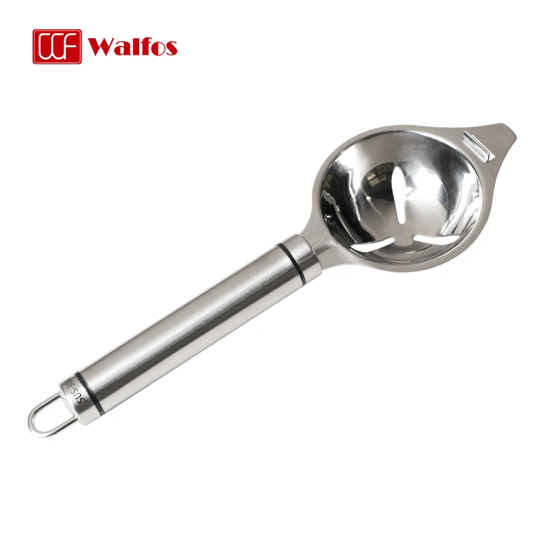 

WALFOS Egg White Separator Stainless Steel Tools Eggs Yolk Filter Gadgets Kitchen Accessories Separating Funnel Spoon Divider