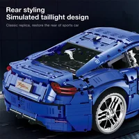 IN STOCK 11010 MOC Technical 1:8 Sports Car GranTurismo Building Blocks Bricks Model Assembling Toys for Boys Christmas Gift Set 5