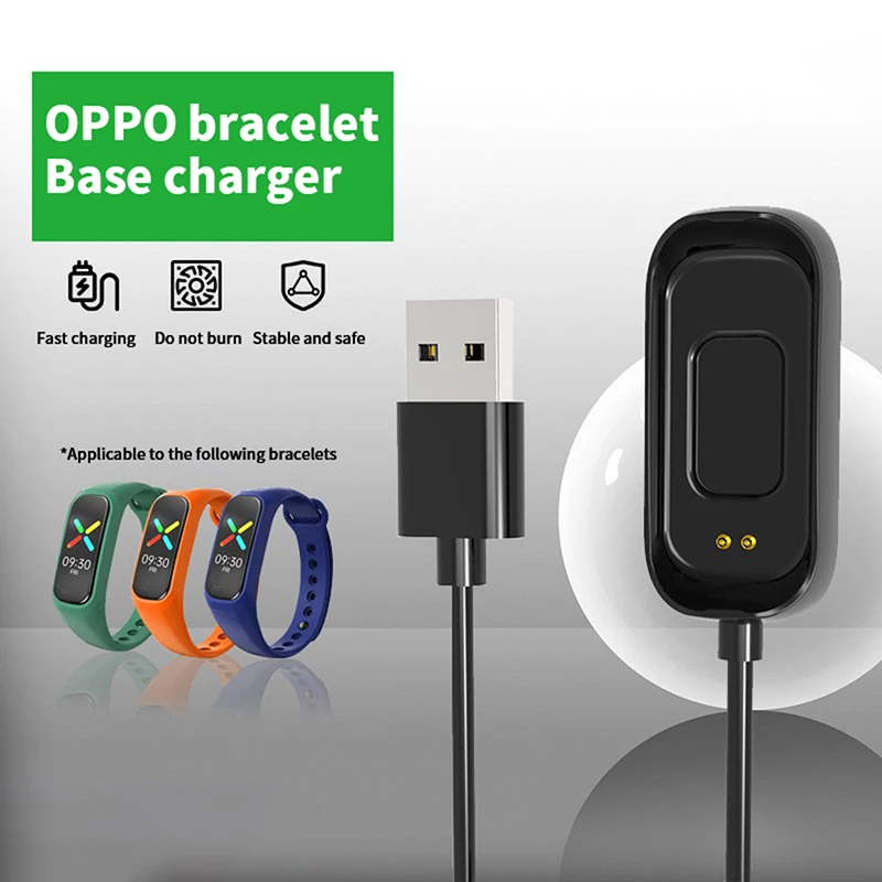Smart Bracelet USB Charging Cable for OPPO Band Style (SpO2) Watch