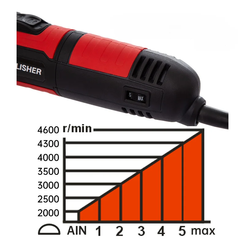Car Vibration Polishing DA Machine Small Speed Regulating Car Beauty Polishing Multifunction Automotive Machine