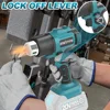 540℃ Heat Hot Air Gun 4 Gears Wind Speed LED Display Temperature Adjustment Cordless Heat Gun for Makita 18V Battery 5