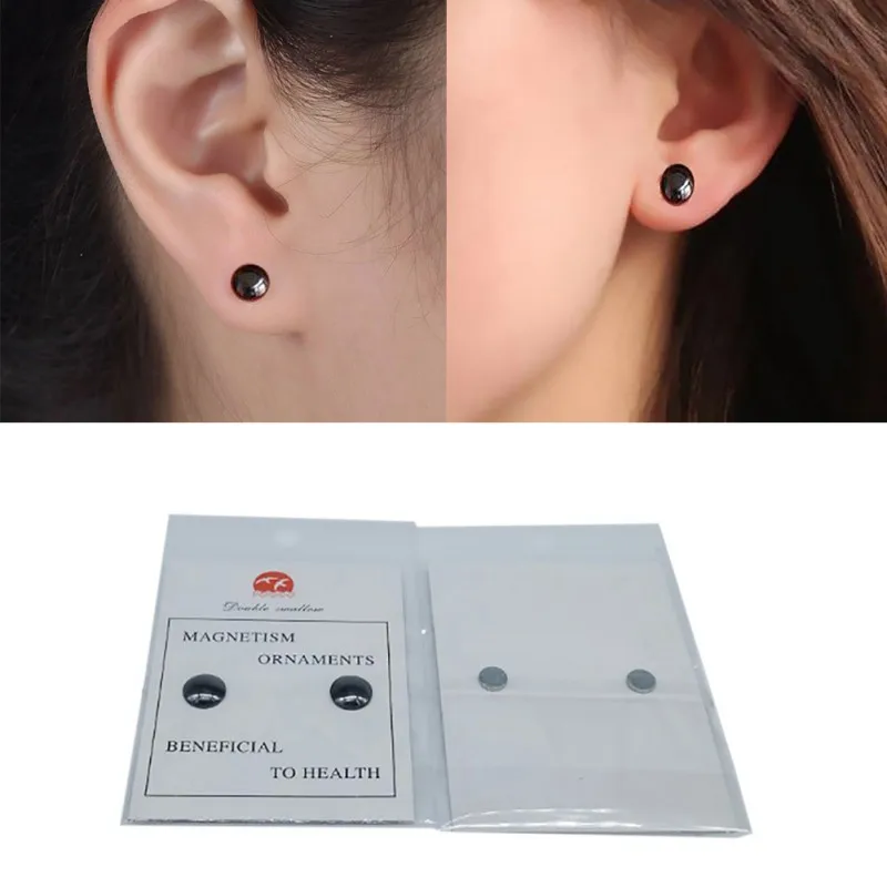 

1 пара, магнитные серьги-гвоздики для похудения