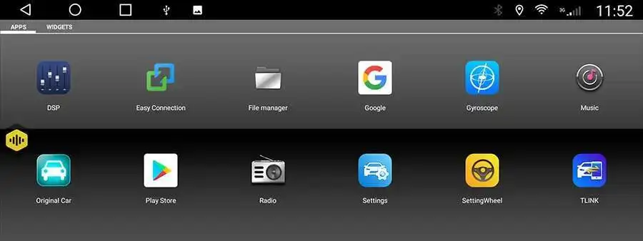 1920*720 Screen Android 14 Autoradio CarPlay Car Multimedia Video Player 12.3inc