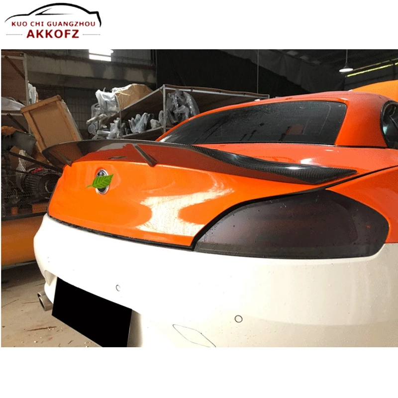 

Carbon Fiber E89 Coupe Convertible Design Spoiler Rear Trunk Wings Spoiler for Bmw Z4 2009 - 2016 R style