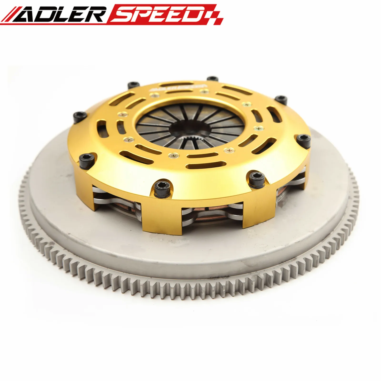 Clutch Masters Twin Disc Clutch Kit w/ Aluminum Flywheel | 1989 - 1994 Nissan Skyline (06045-TD8R-A)