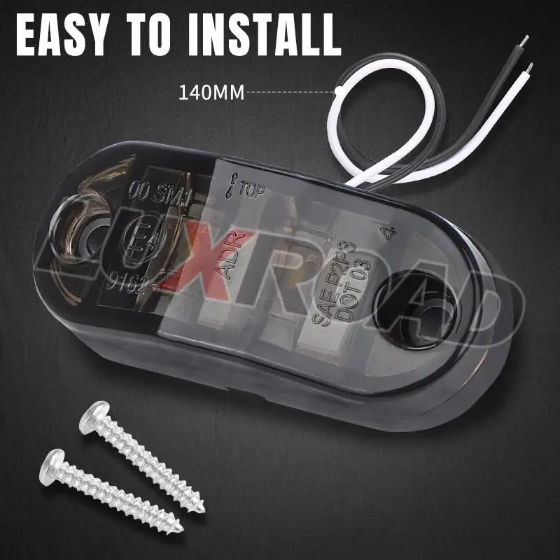  2 LED Ÿ Ŭ ̵ Ŀ Ʈ,  극ũ ,  Ʈ ƮϷ, ڵ Ʈ, θ, ĳ ׼, 12V, 24V