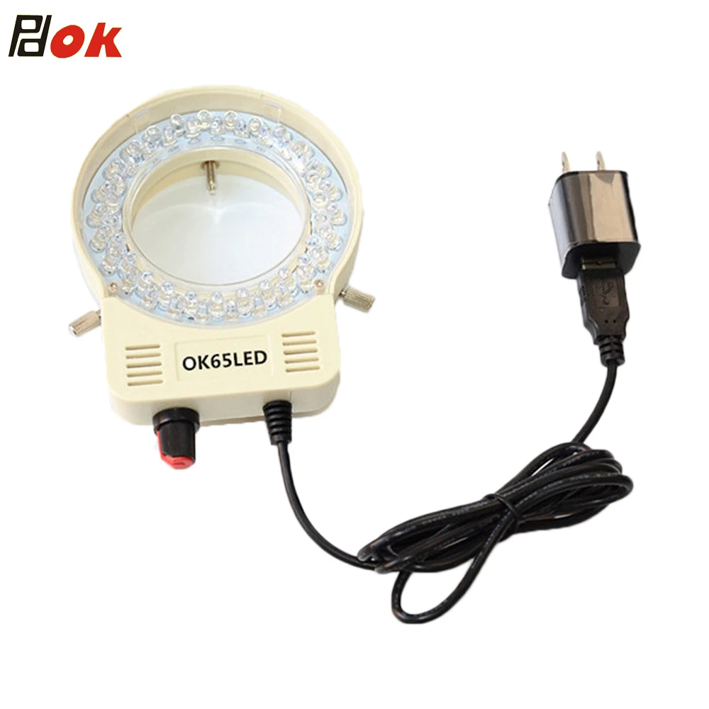 

52PCS LED Ring Light Factory Wholesale Adjustable Illuminated LED Round Ring Lamp Microscope Light Source