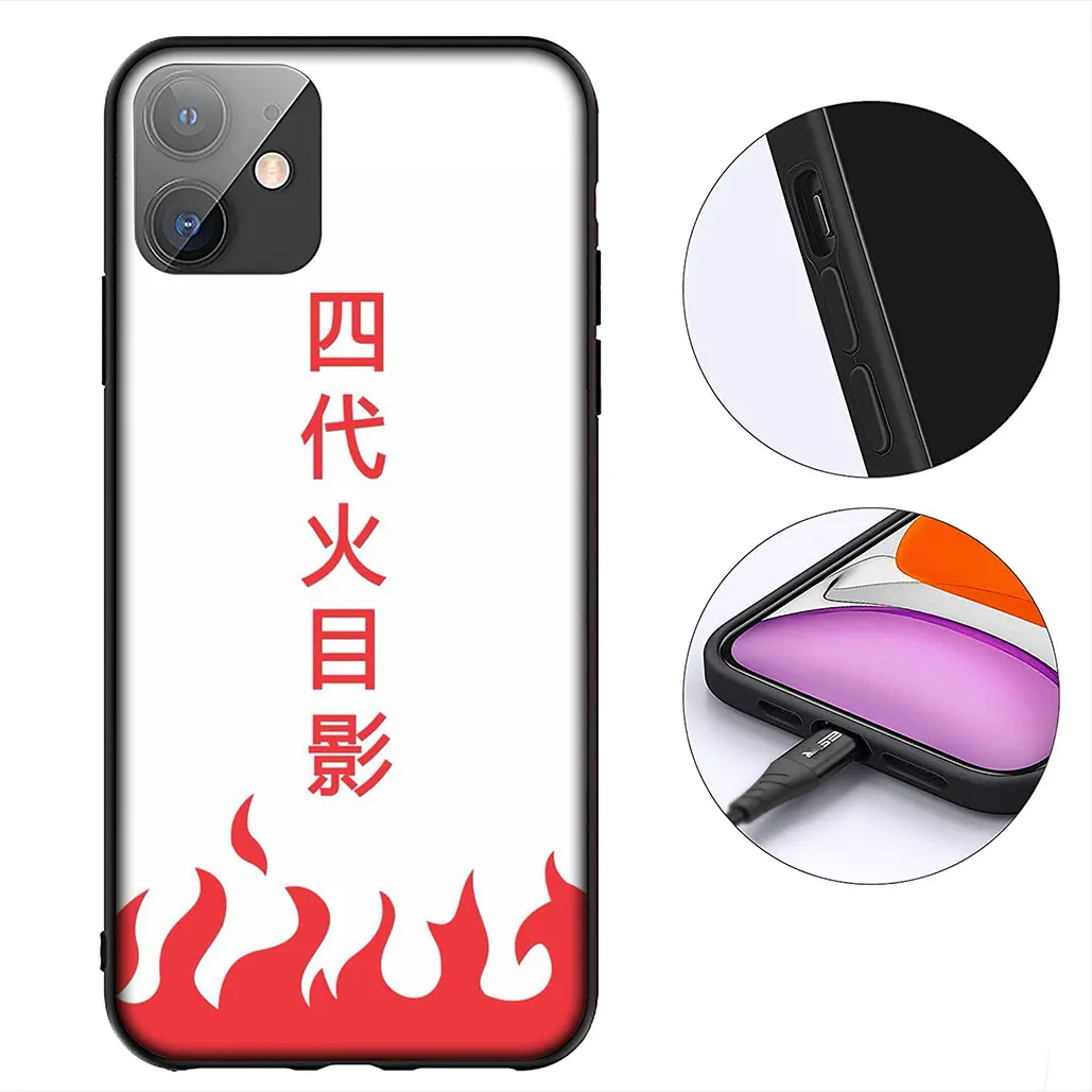 Kakashi and Minato Naruto Inspired Phone Cover