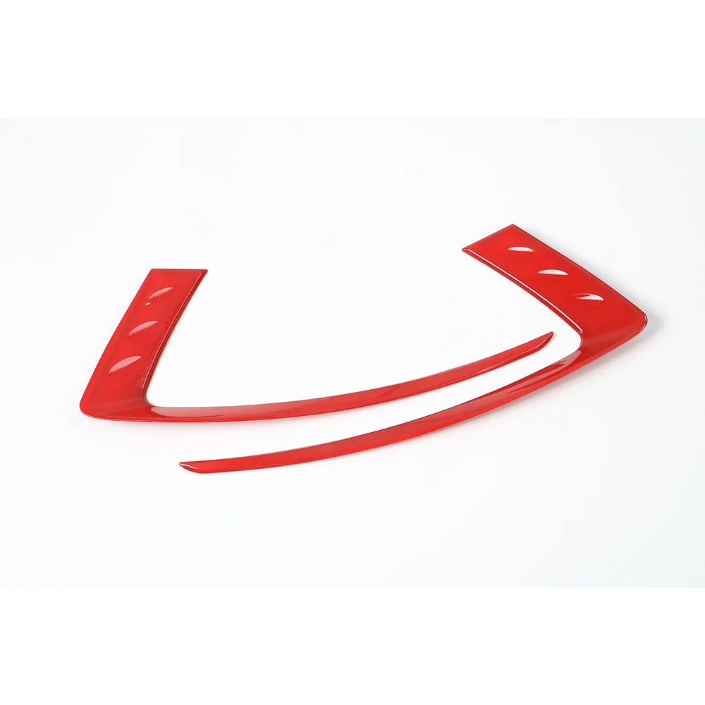 Front Head Light Lamp Eyelid Eyebrow Decoration Cover Trim Car Exterior Accessories for Grand Cherokee 2014 2015
