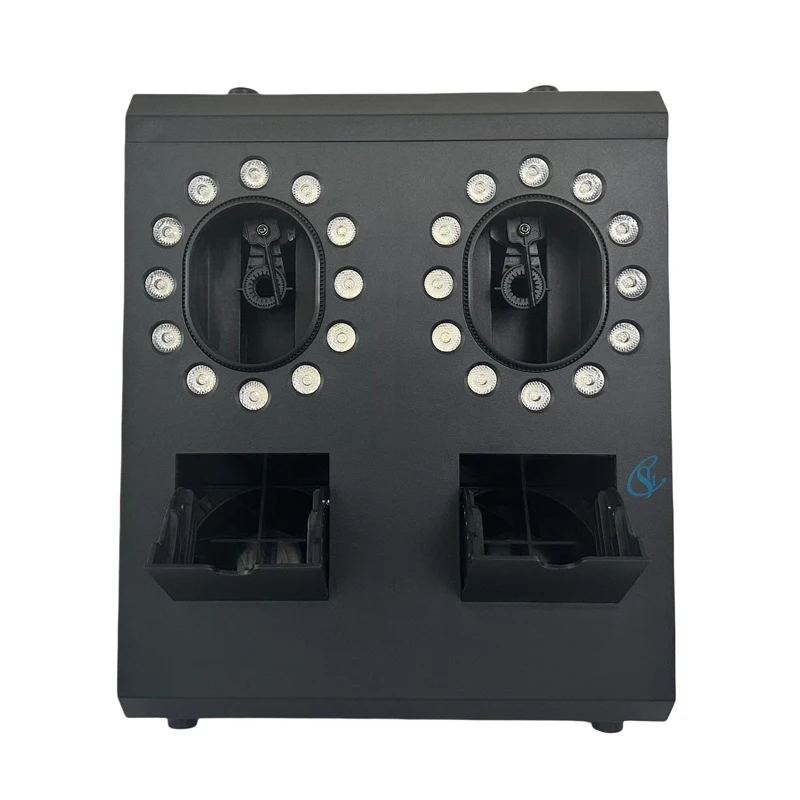 Remote Control 1500w LED RGB 2 Holes Portable Bubble Smoke Machine Fog Bubble Ma