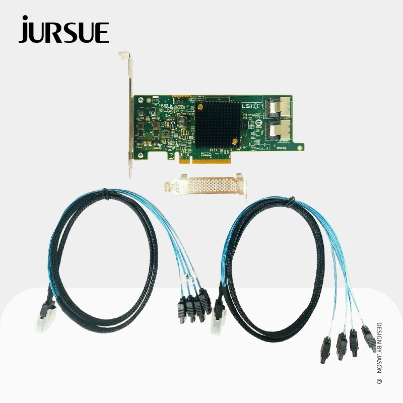 LSI 9207 8i RAID Controller Card 6Gbs SAS HBA P20 IT Mode PCIe 3.0