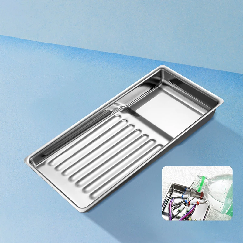 Stainless Steel Nail Tool Special Disinfection Tray Nail Tools Portable Storage Plate Tool Display Rack nail art tools nail tool sterilizer manicure tool disinfection box