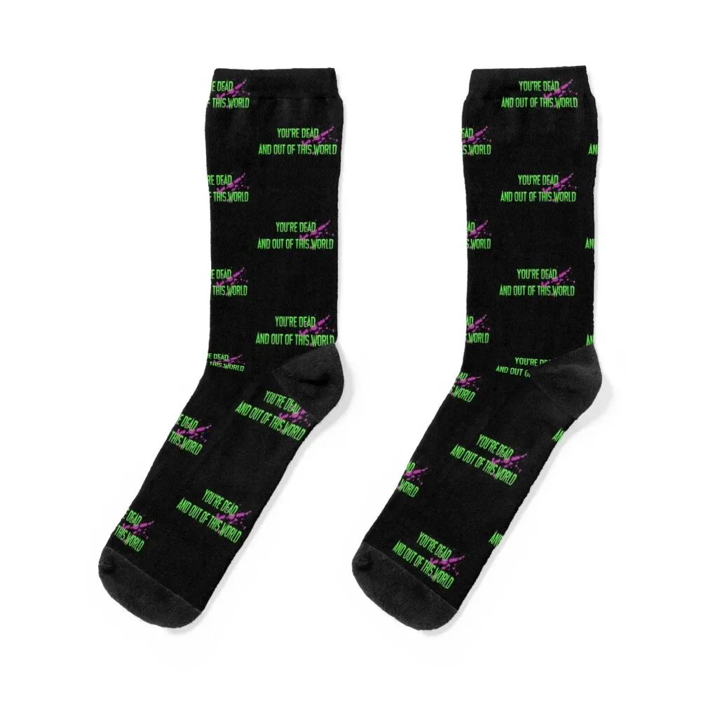 

What We Do In The Shadows - You're Dead Socks Non-slip men cotton high quality Men's Socks Woman Men's