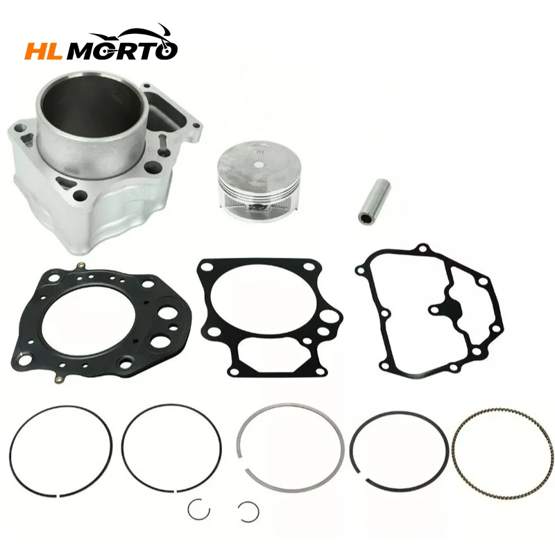 

86.5mm Cylinder Piston Gasket Tope End Kit Set Fits For Honda Rancher 420 TRX420 2x4 4x4 2007-2018 12100-HP7-A00 12100-HP5-600