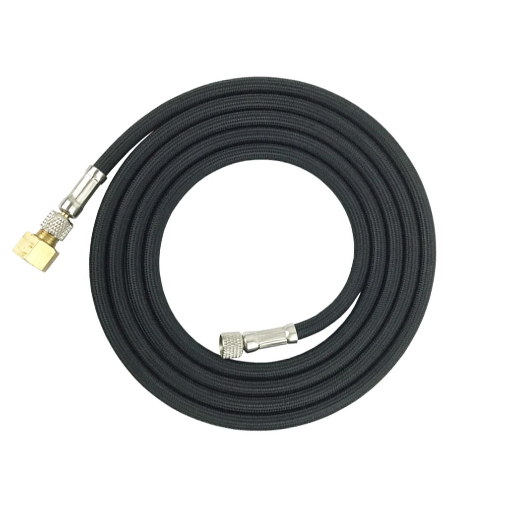 Nylon Braided Airbrush Hose With Standard 1/8male - 1/4female (6FT) Size Fitting On One End Airbrush Spray Pen Accessories 5
