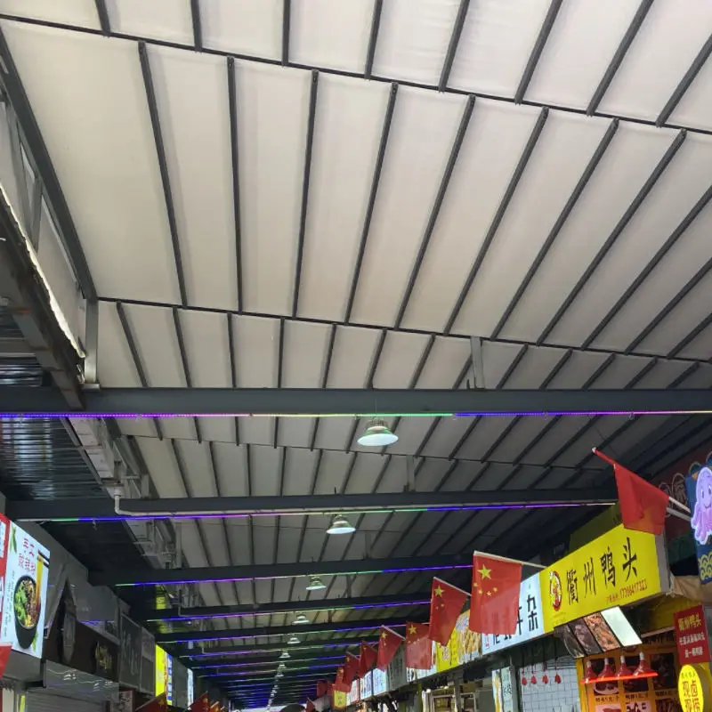 Factory Price Motorized PVC Pergola for Outdoor Patio Waterproof Durable Design