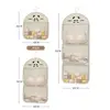 Multi-layer Hanging Storage Mesh Bag Wardrobe Organization Artifact Save Space Socks Storage Bags Large Capacity Panda 6