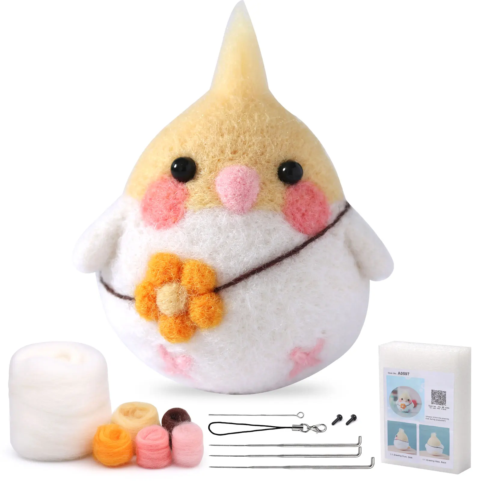 Needle Felting Supplies Kits Tools Doll Making for Beginners Adults