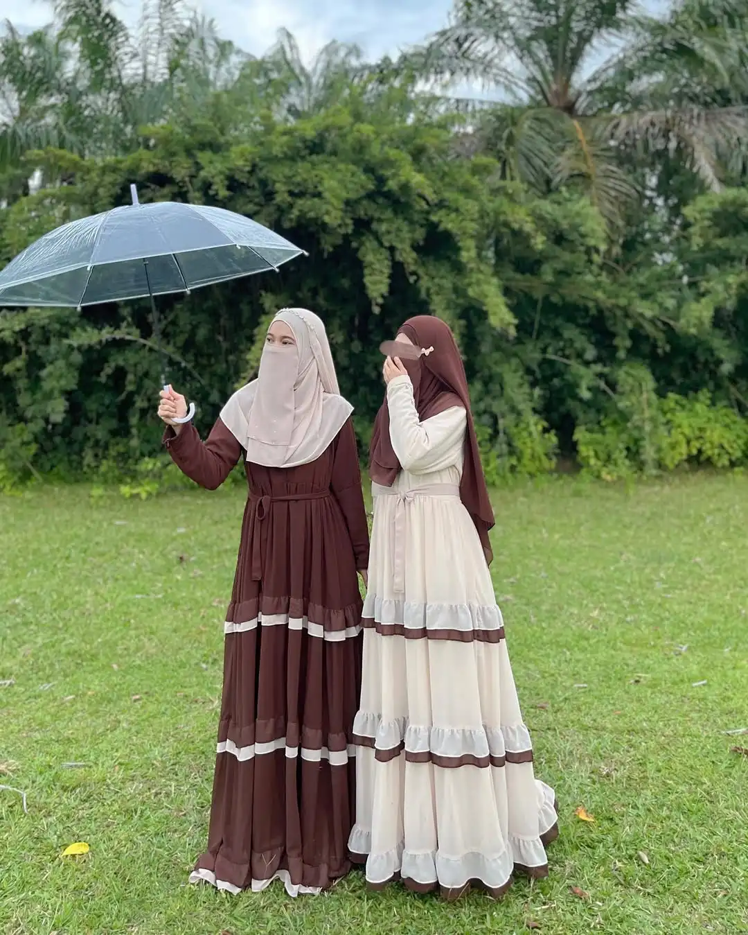 middle eastern style elegant and fashionable color blocked long sleeved loose arab dress Middle Eastern Style Elegant and Fashionable Color-Blocked Long-Sleeved Loose Arab Dress 4