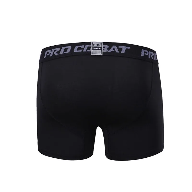 Sporty skinny running briefs boxers breathable anti-abrasion legs basketball shorts men clothing