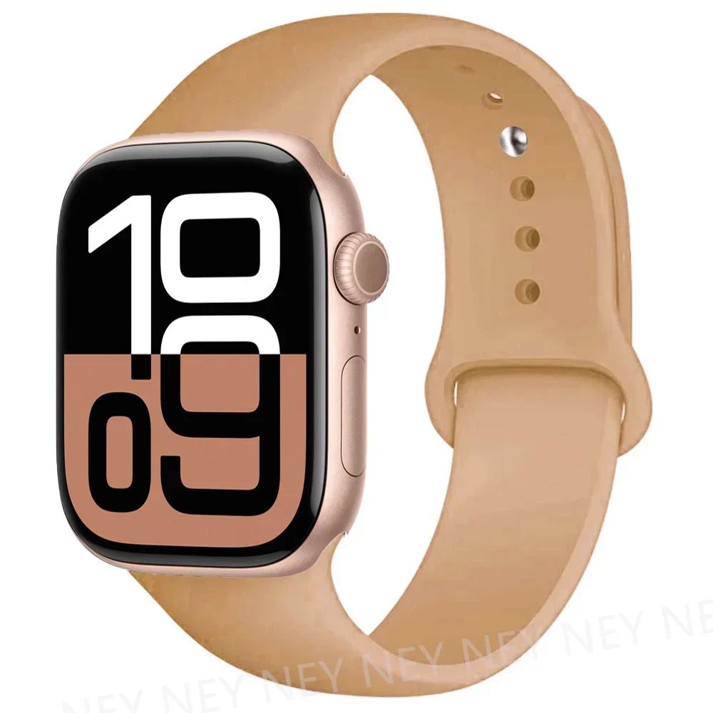 Premium Silicone Sport Watch Band - Versatile Waterproof Strap